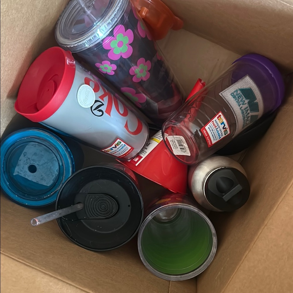 Assorted Tumblers and Travel Mugs